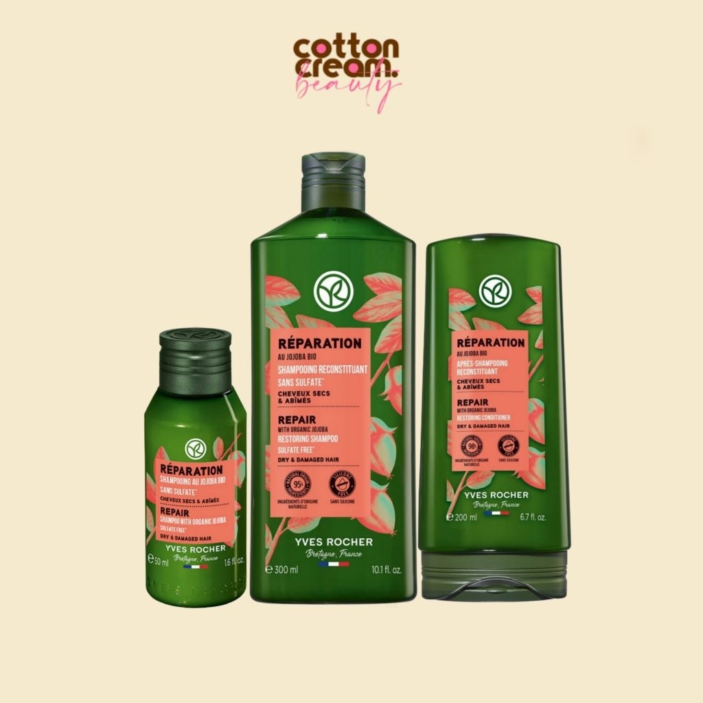 Yves Rocher Repair Restoring Shampoo & Conditioner