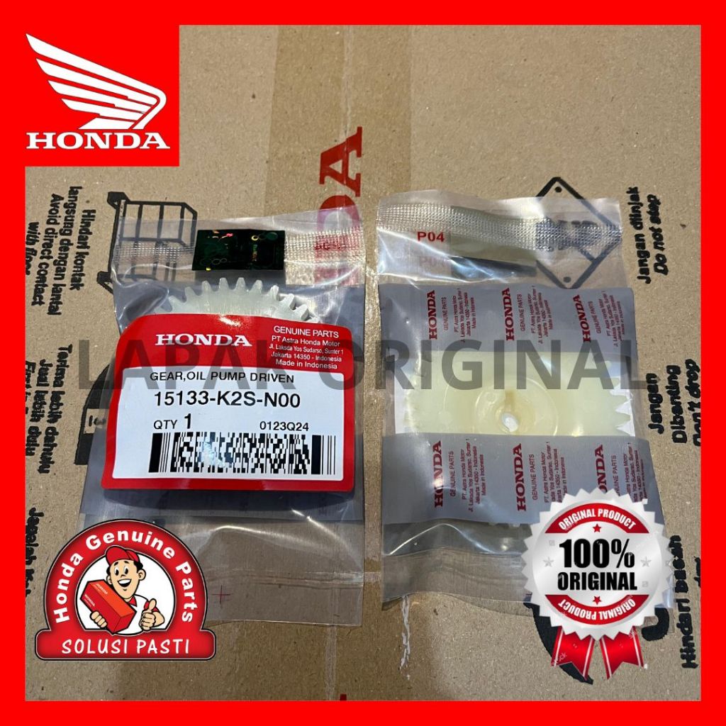 Jual (ORI) Gear Oil Pump Driven 15133-K2S-N00 Original Honda AHM – Gigi ...