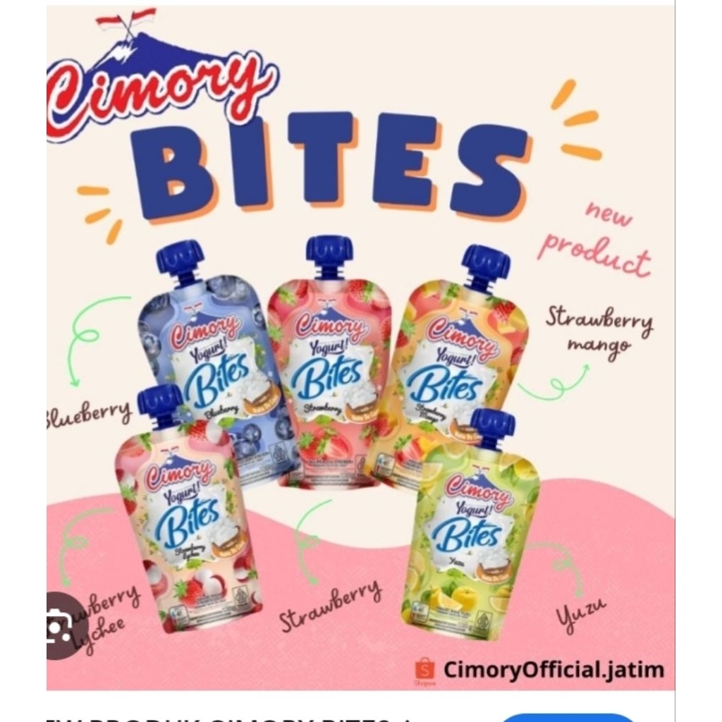 Jual CIMORY BITES . YOGHURT ISI JELLY , CIMORY SQUEEZE BITES 120G ...
