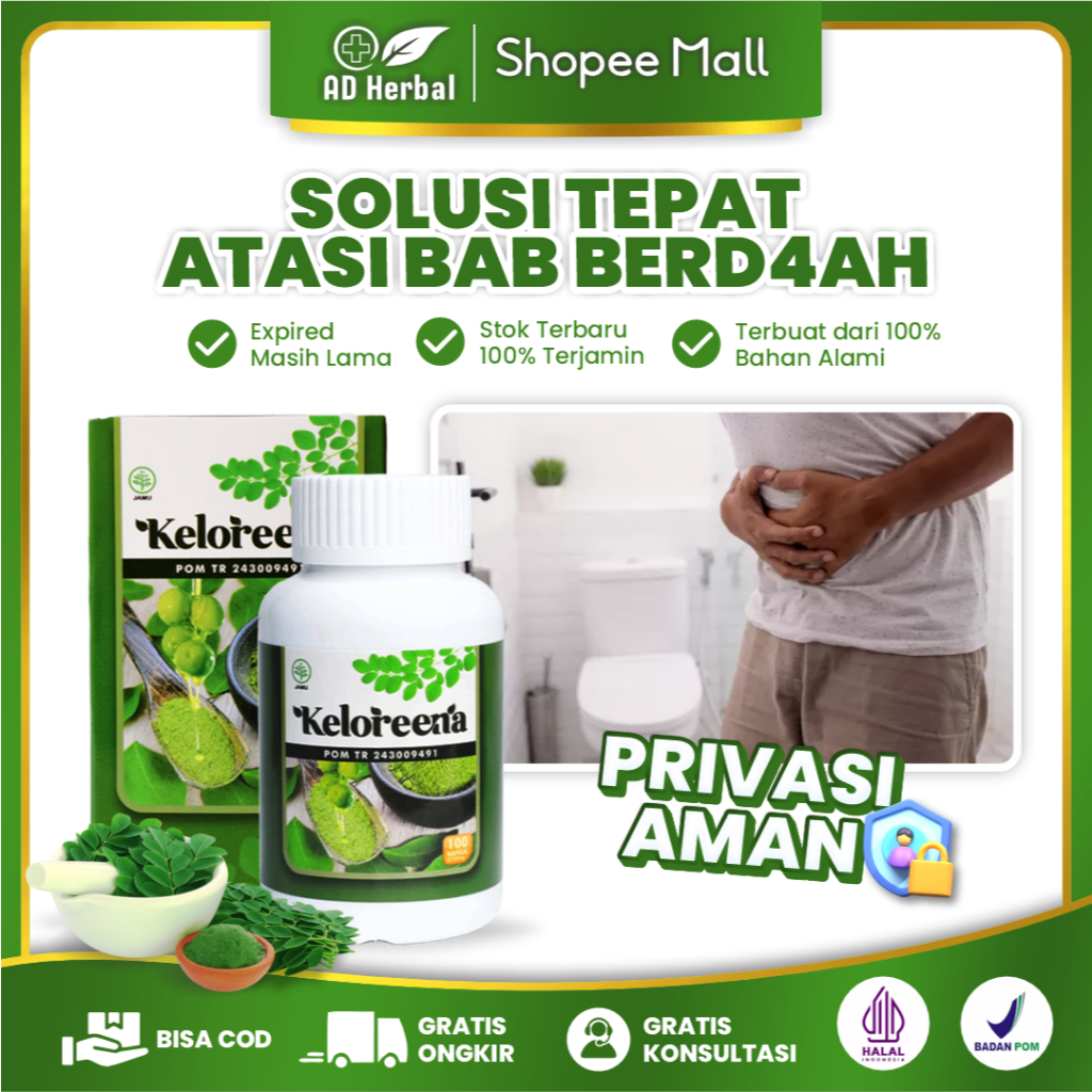 Obat Kapsul Ambeien Atasi Benjolan Wasir Dalam Redakan Berdarah, Nyeri dan Perih Saat BAB keloreena