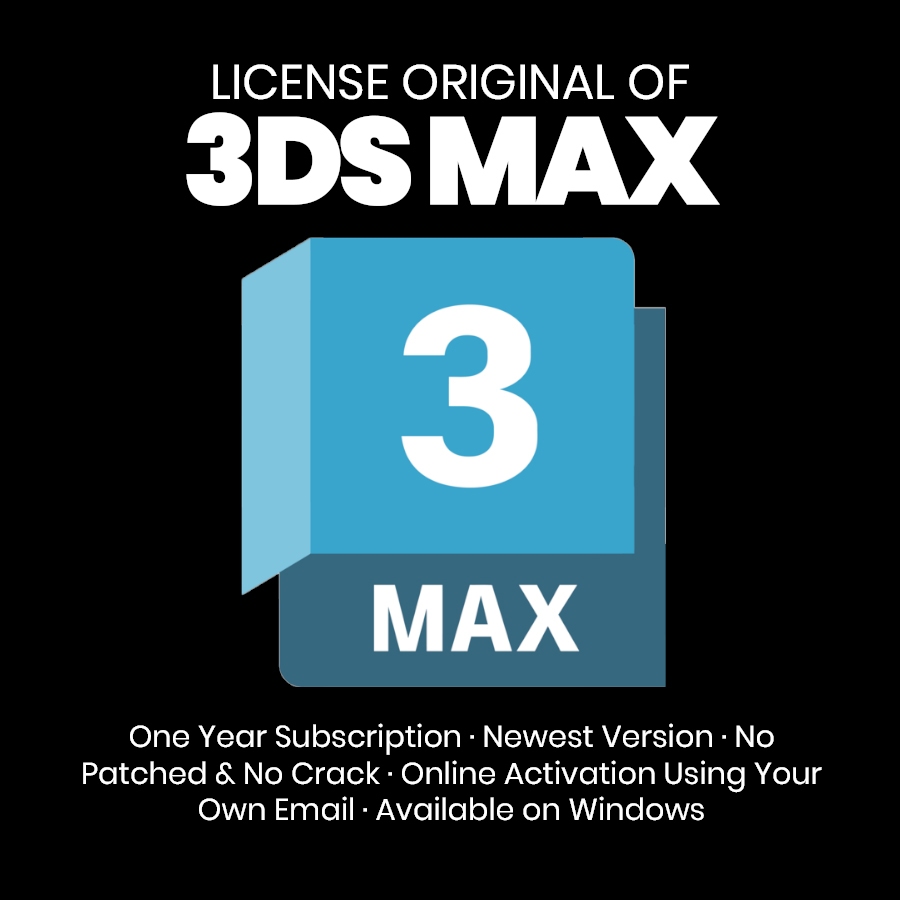 Jual 3ds Max Original License 1 Tahun - No Crack, No Patch, 100% ...