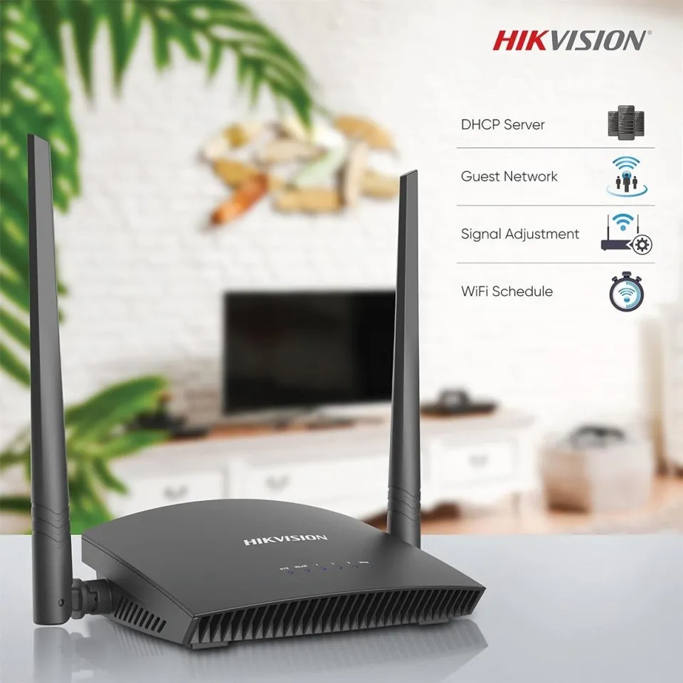 Jual Router WiFi HIKVISION WR3N 300Mbps Wireless Router | Dual Antenna ...