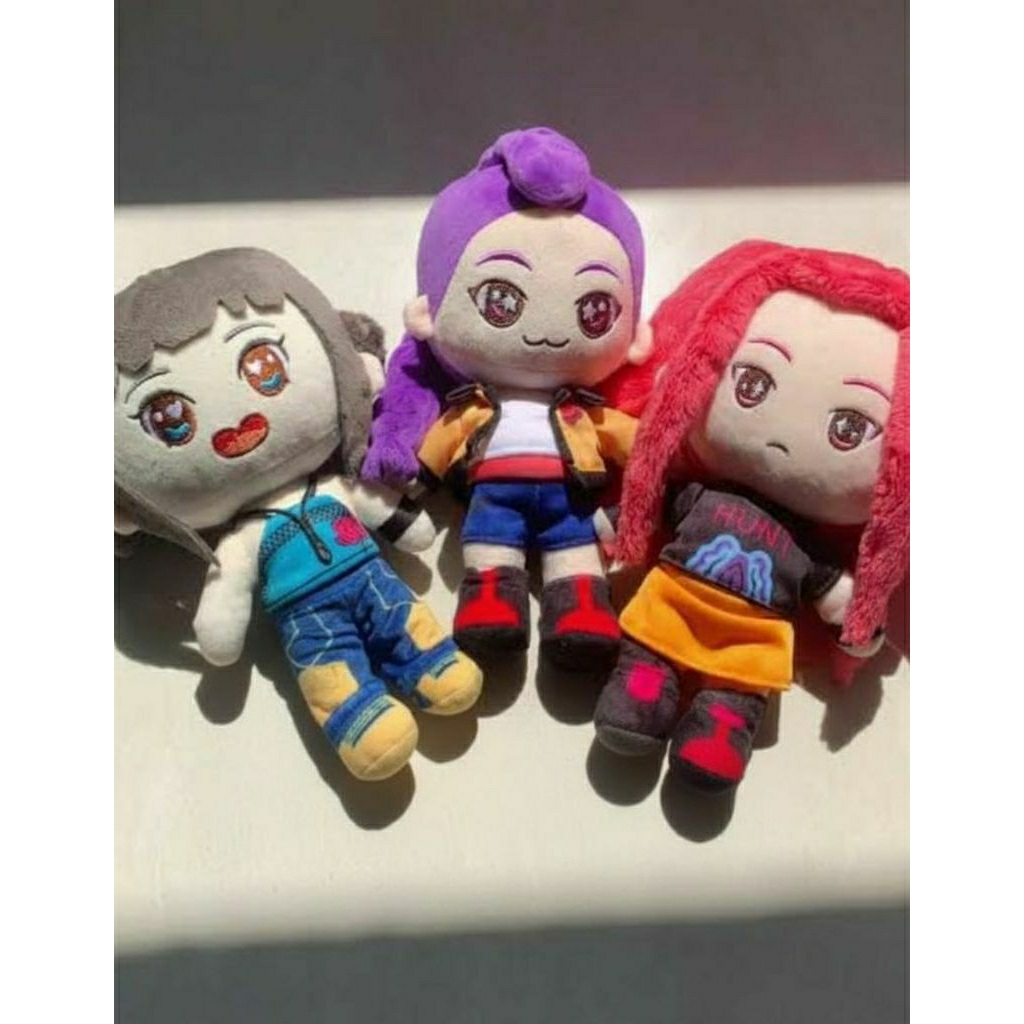 Jual Huntrix Kpop Demon Hunter Plush Doll Rumi Mira Zoey Boneka Jumbo ...