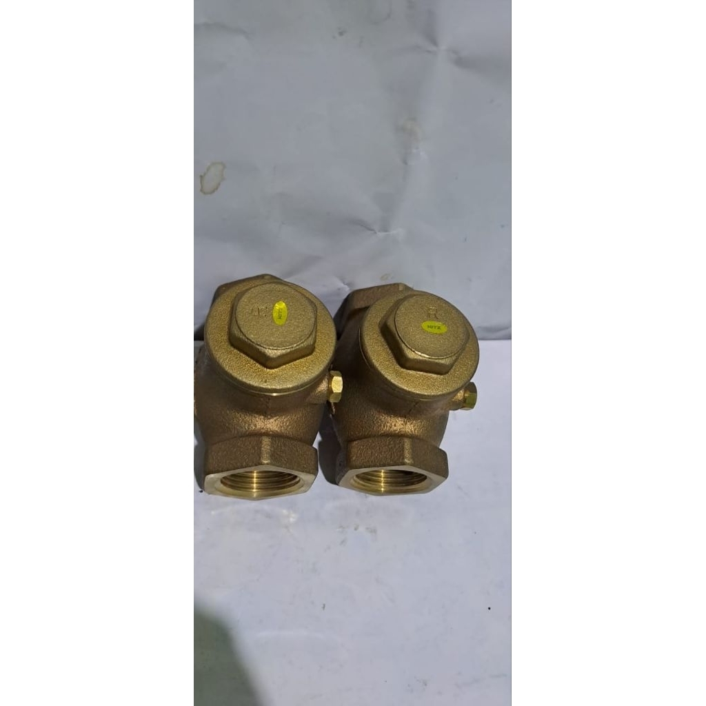 Jual Swing Check Valve Kitz ¾ inch Kuningan Original | Shopee Indonesia