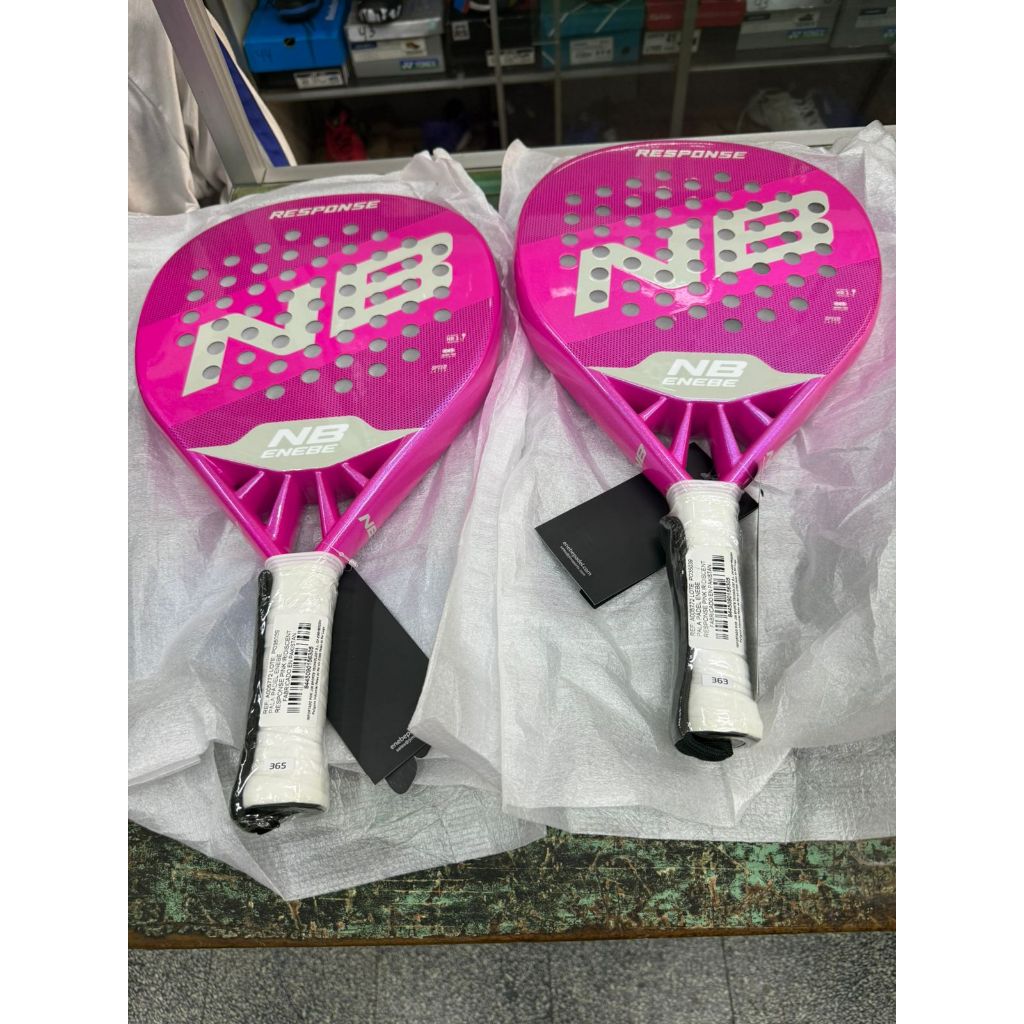Jual Raket Padel / Padel Racket NB ENEBE RESPONSE PINK 2026 ORIGINAL ...