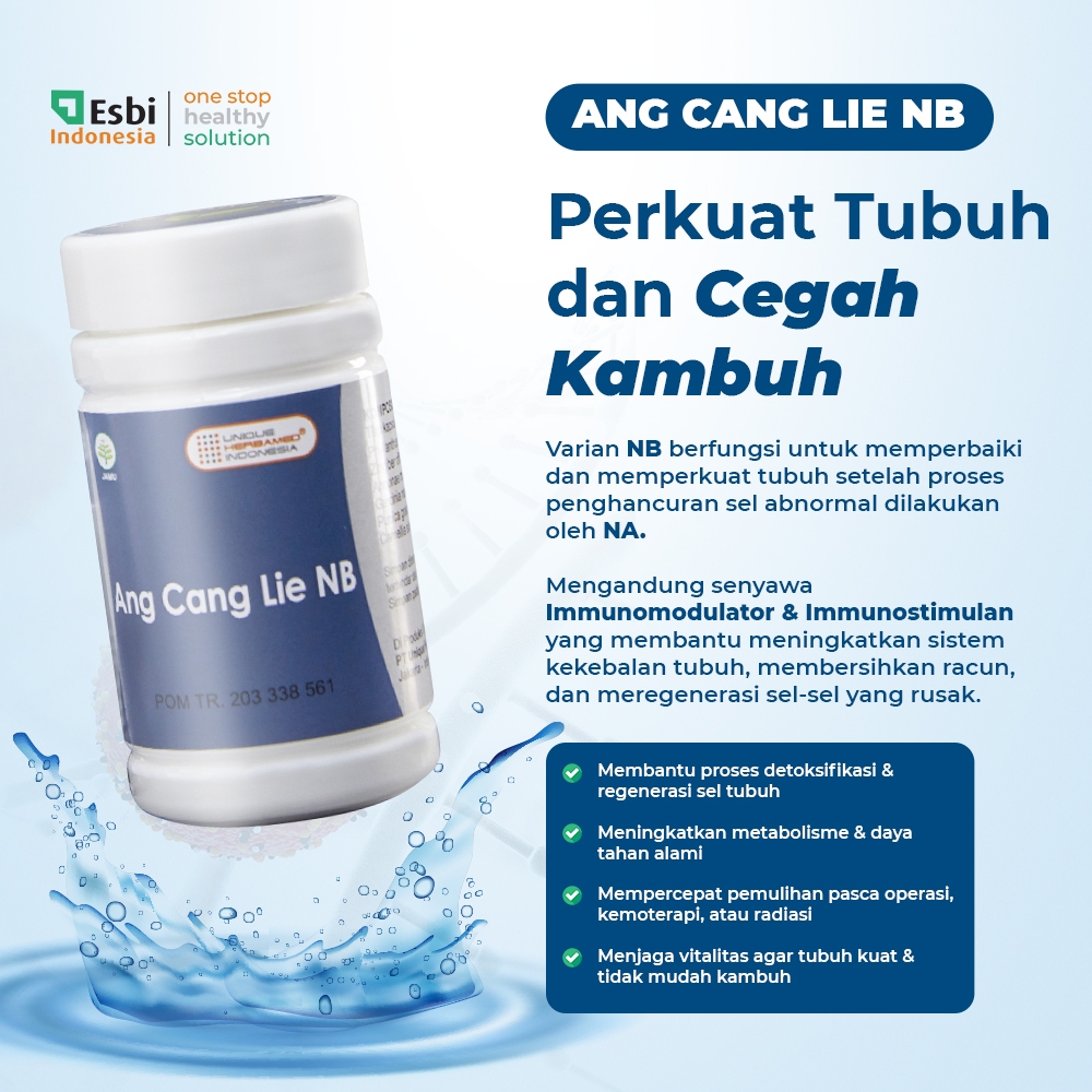 Ang Cang Lie NB Herbal Kanker Original Benjolan Tumor Kista Miom Kanker No 1 Herbal Kanker NB