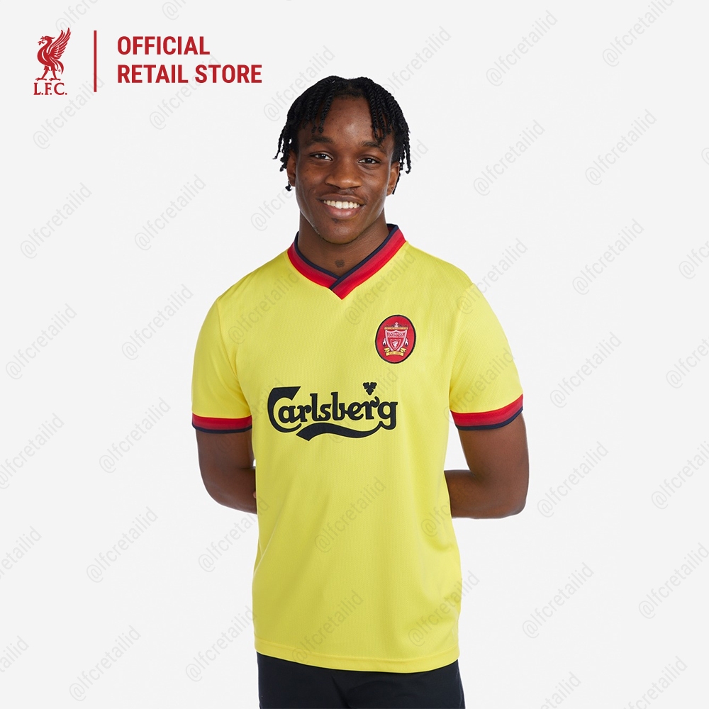 Jual Liverpool FC 1997 - 1998 Away Shirt Men - Official LFC Jersey ...