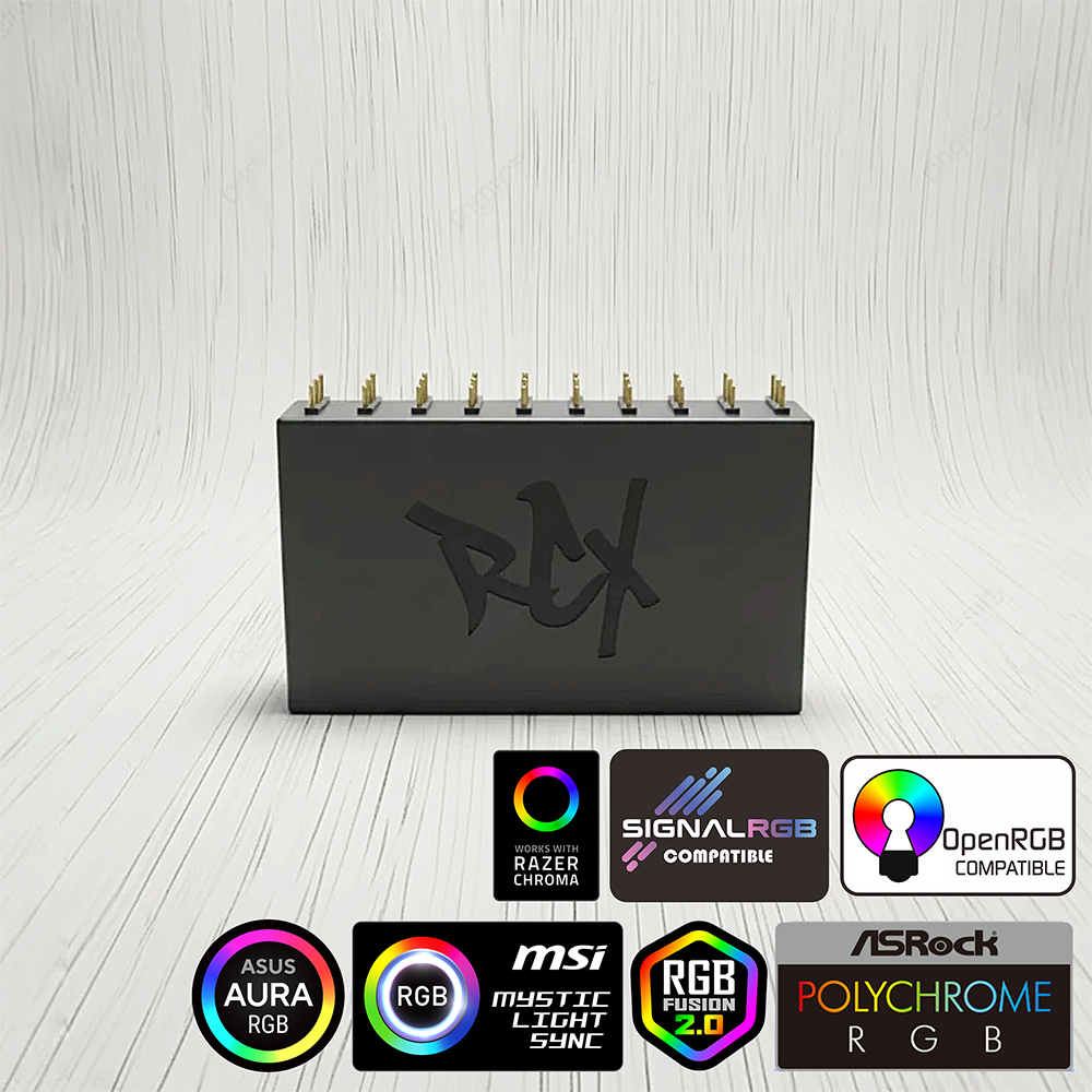 Jual RCX ARGB 5v 3pin Controller SignalRGB OpenRGB Asus Aura Mystic ...