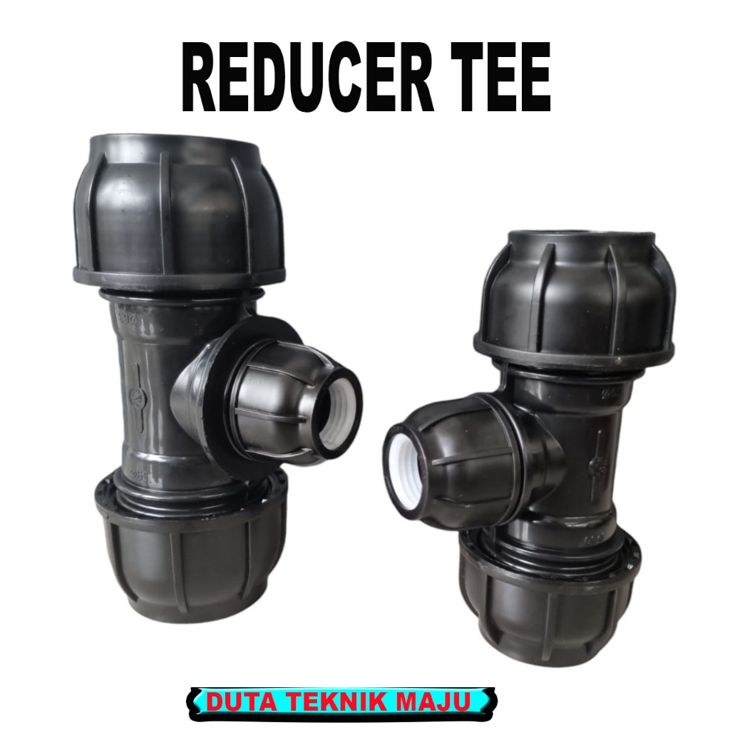 Jual Tee Reducer compress 63mm x 40mm x 63mm / Reducer Tee 2 inch x 1 1 ...