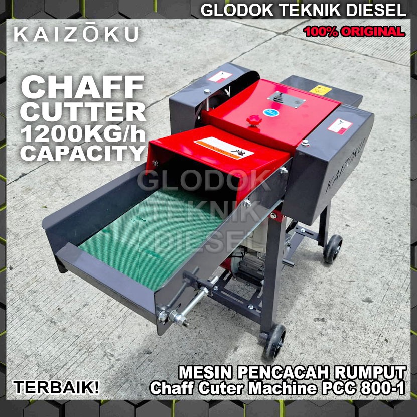Jual Kaizoku Mesin Pencacah Pemotong Rumput + Conveyor Belt PCC 800-1 ...