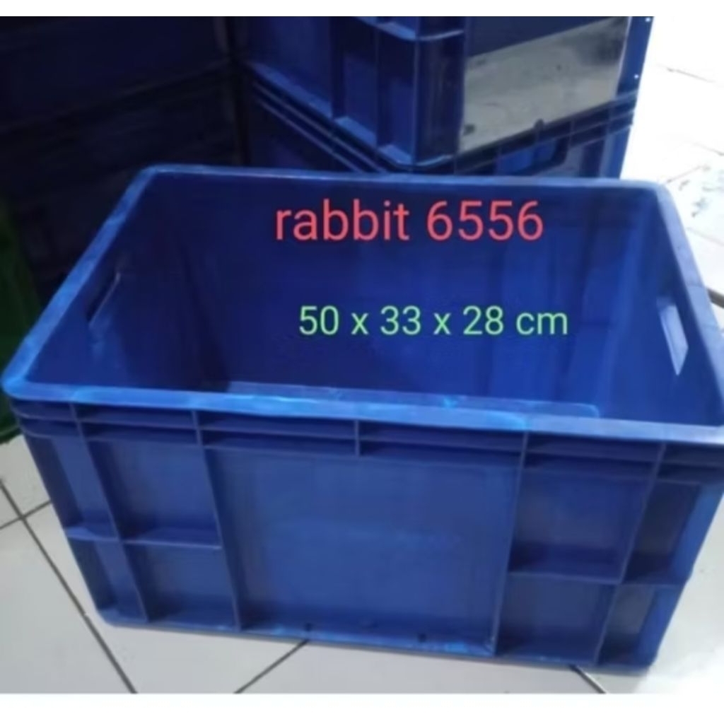 Jual box rabbit 6556 Uk P. 50 L.33 T. 28cm (bekas berkualitas) | Shopee ...