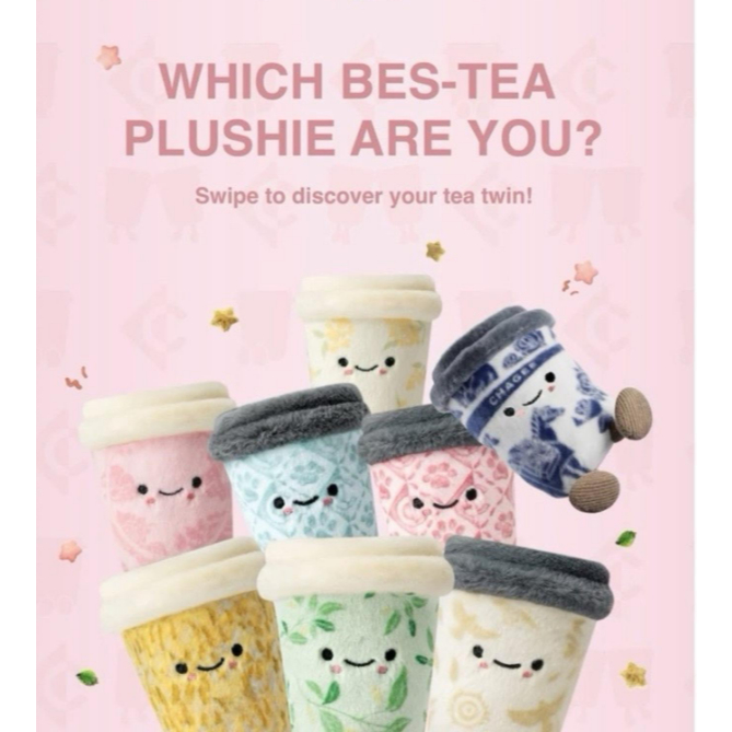 Jual Official Bes-Tea Plushie Blind Box, Chagee - Peach Olong | Shopee ...