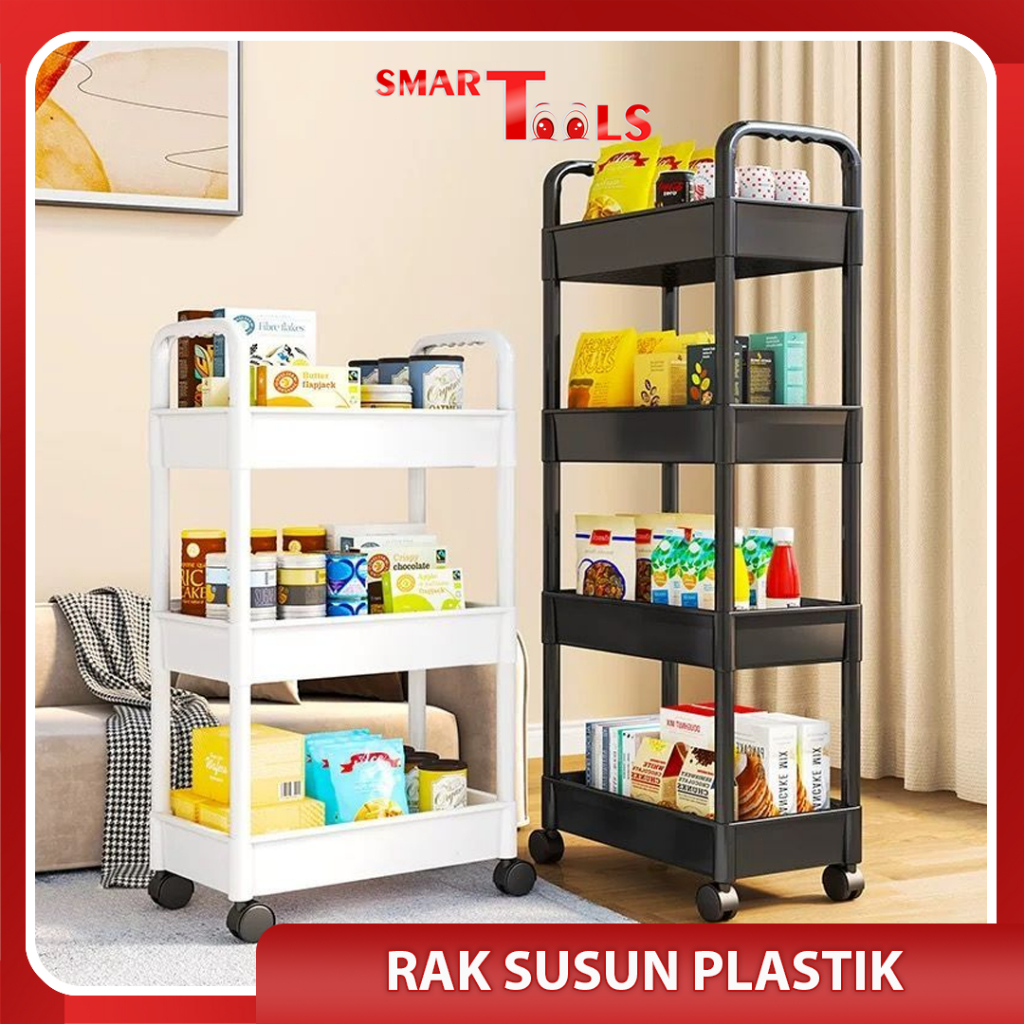 Jual SmartTools - Rak Troli Susun Rak Dapur Serbaguna Rak Kamar Mandi ...