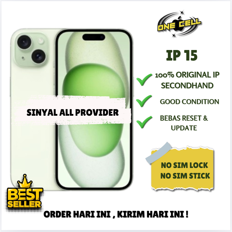 Jual IP 15 128GB/256GB SECOND KONDISI BAGUS PART MASIH ORI BELUM ...