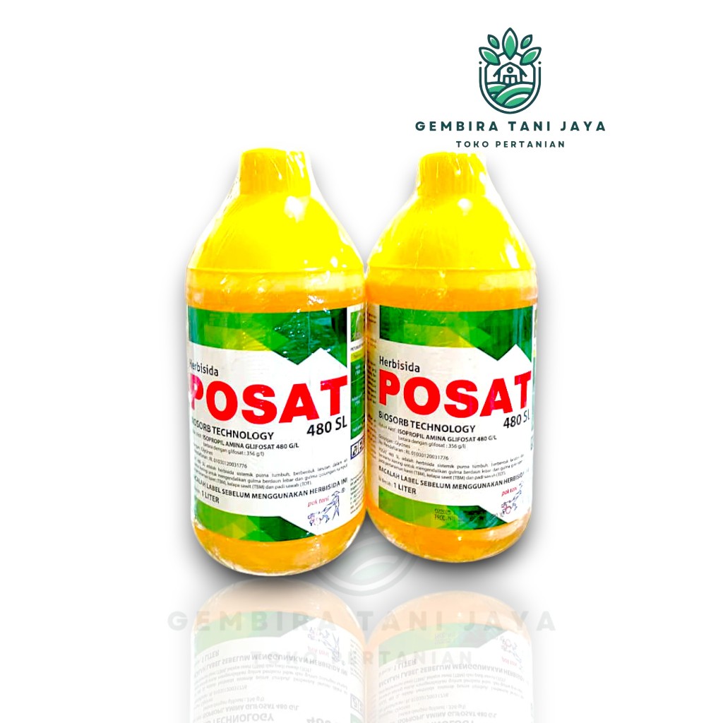 Jual Posat 480 Sl Herbisida Non Selektif 1L | Shopee Indonesia