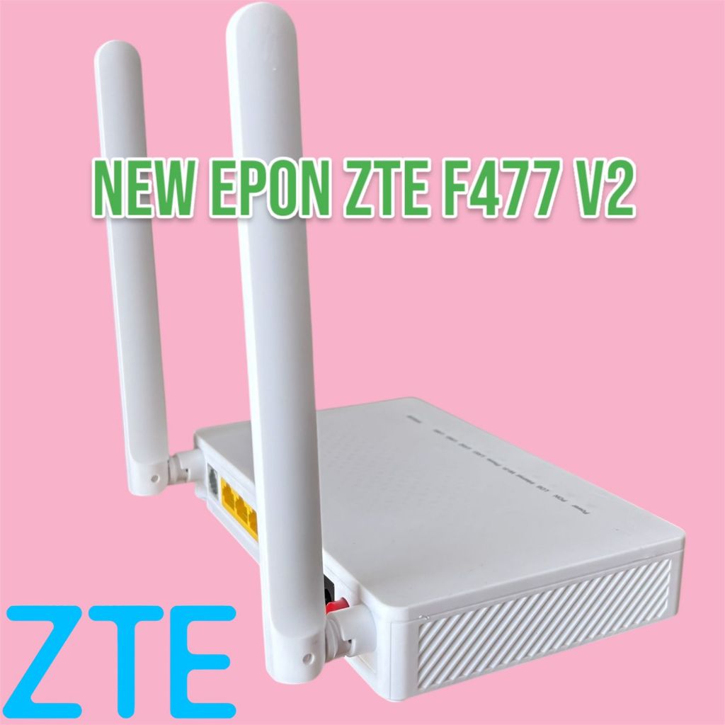 Jual Epon onu ZTE F477 V2 Router Wireless antena 5dB | Shopee Indonesia