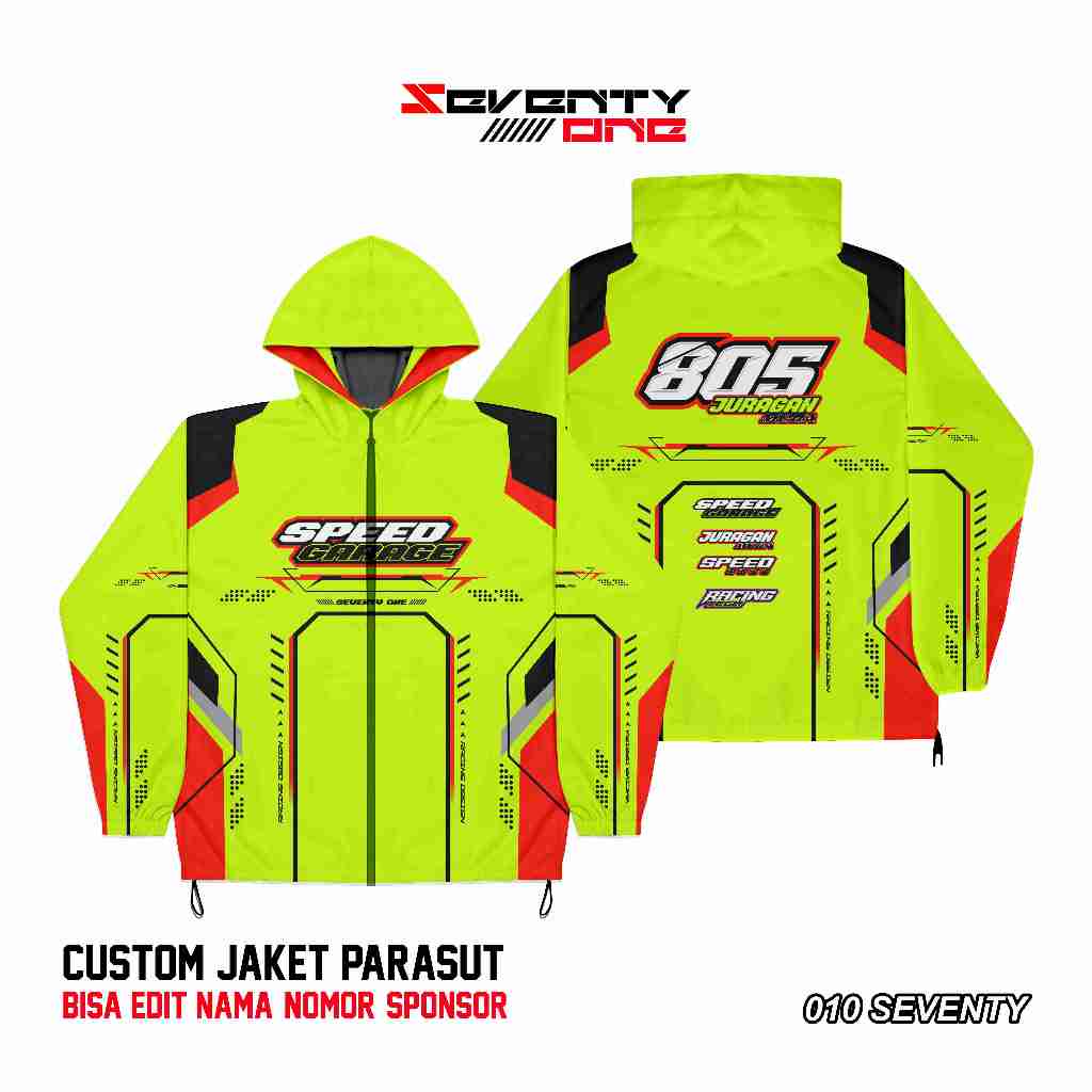 Jual JAKET RACING DESAIN BEBAS REQUEST MOTIF JAKET PARASUT/JAKET RACING ...