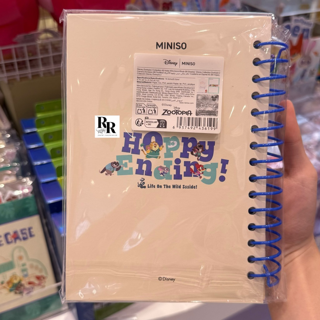Jual Miniso x Zootopia - Buku Tulis / Notebook / Disney Zootopia 2 ...