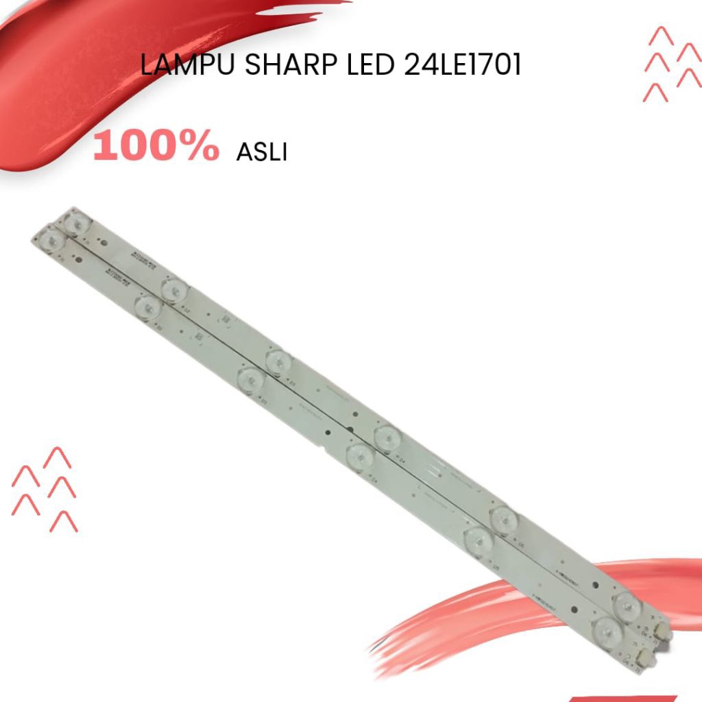Jual LAMPU LED BACKLIGHT TV SHARP LED 24LE1701 NORMAL ORIGINAL ASLI ...