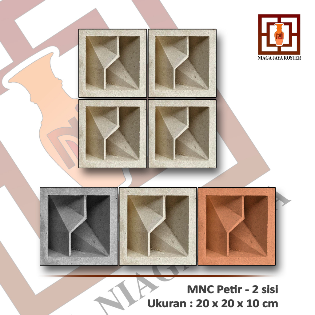 Jual NIAGA JAYA ROSTER, ROSTER BETON MODEL ANTI TAMPIAS, UKURAN 20X20CM ...