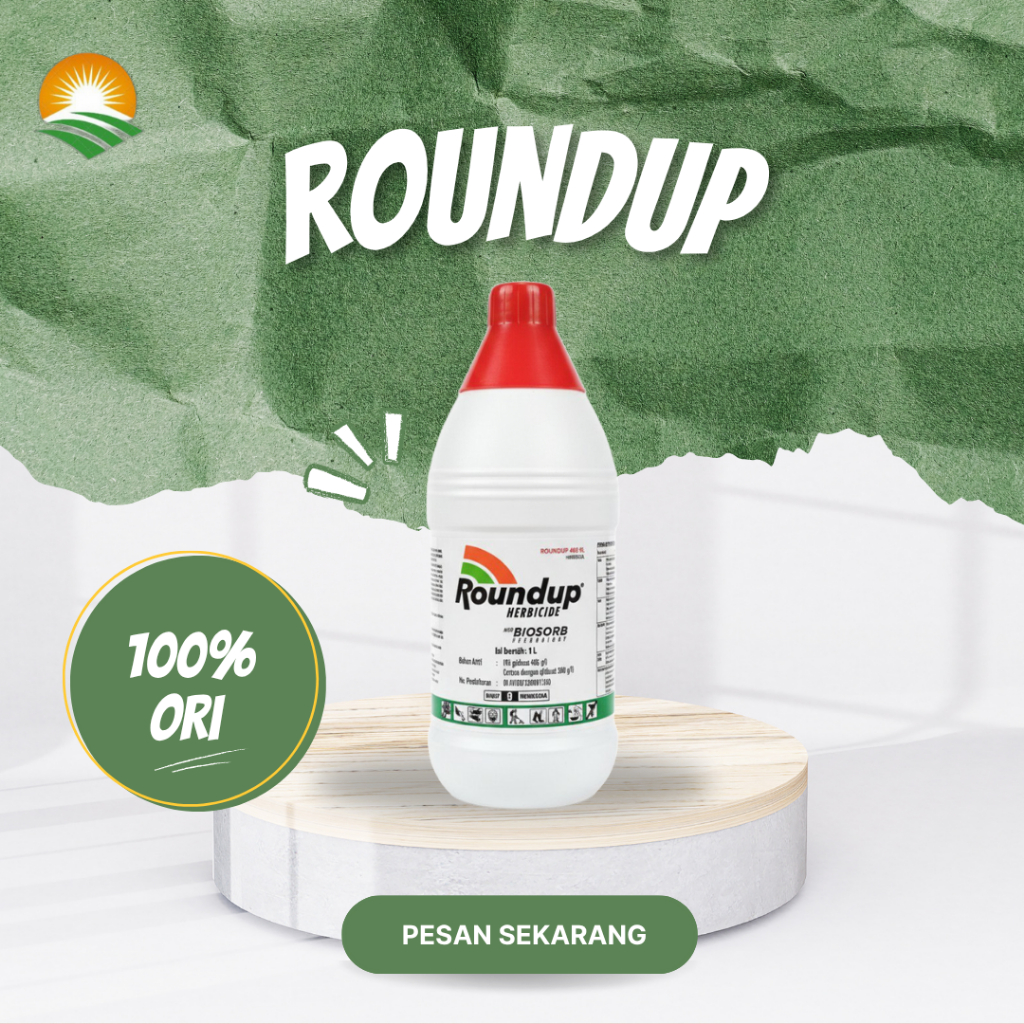 Jual Roundup 486 SL 1 L - Herbisida Original Nufram | Obat Rumput Gulma ...