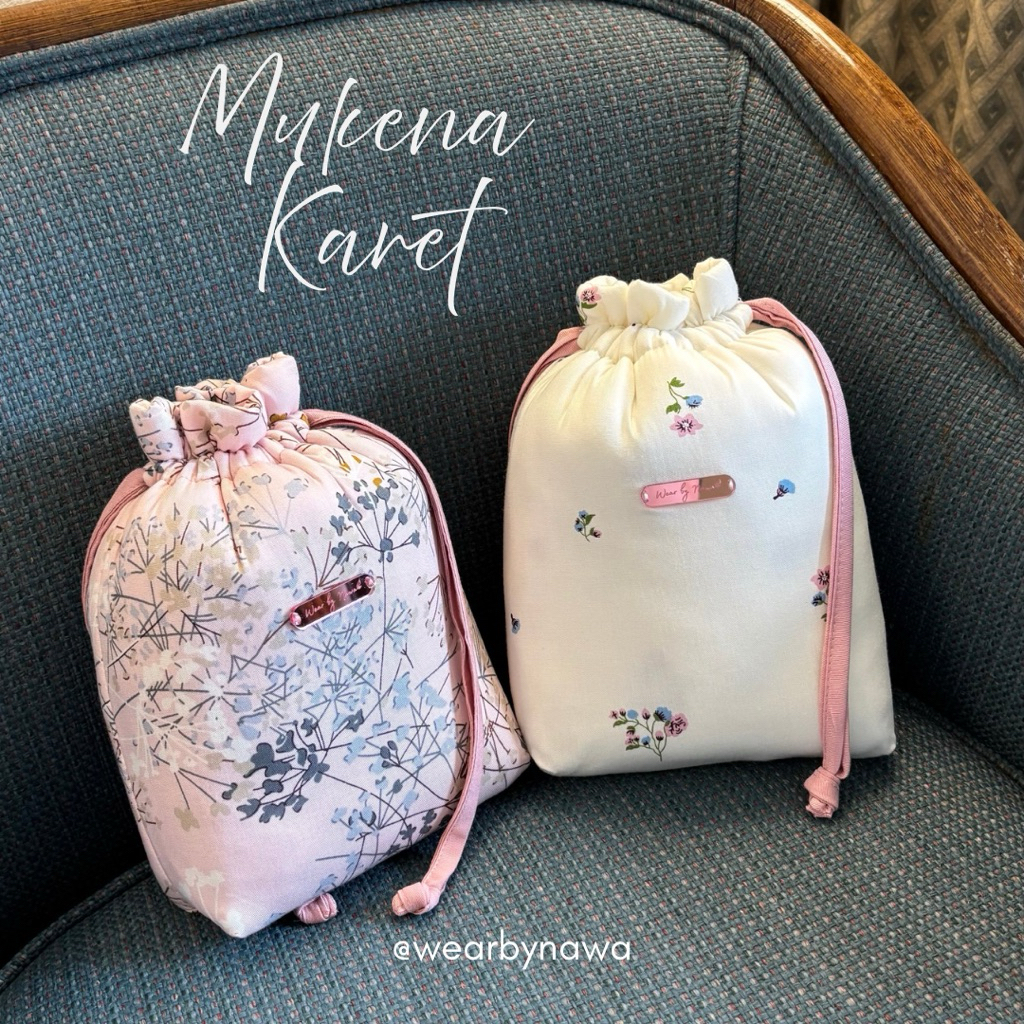Nawa - Mukena [KARET] | Mukena Katun Rayon Premium Motif | Mukena Dewasa dengan Karet Kepala dengan Penutup Dagu