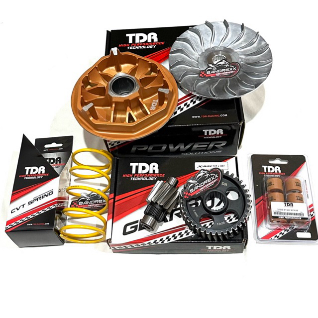 Jual CVT Upgrade Kit TDR Racing Pulley TDR-Ratio TDR-Per CVT TDR-Roller ...