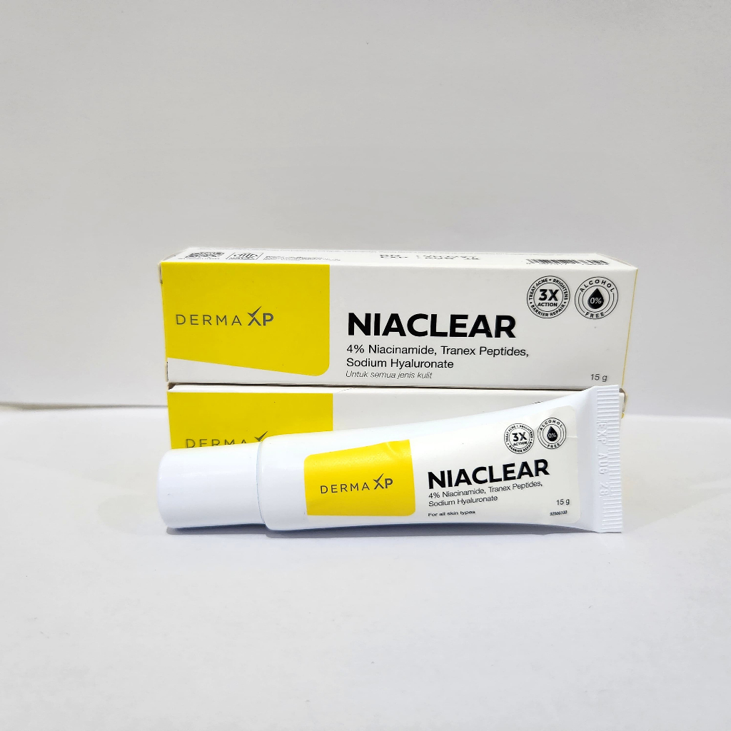 Jual Niaclear Niacinamide 4% + Tranex 15g Untuk Kulit Cerah | Shopee ...