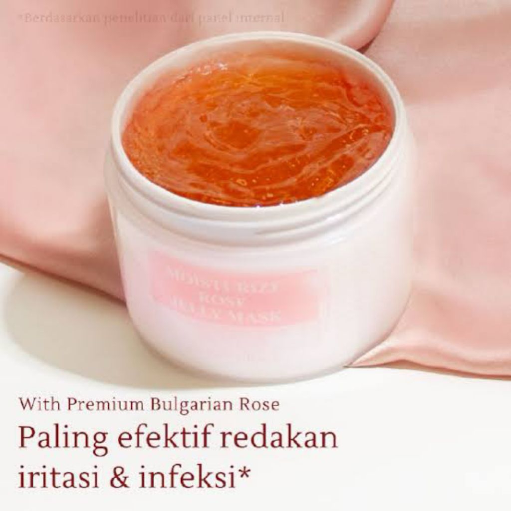 Jual Moisturizer ROSE JELLY MASK / Masker wajah / Jerawat Bruntus ...