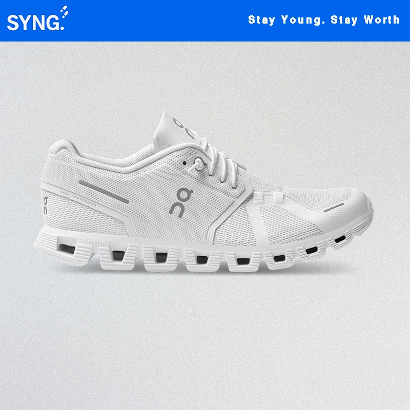 Jual Sepatu Unisex 0n Running 0n Cloud 5 All White | Shopee Indonesia
