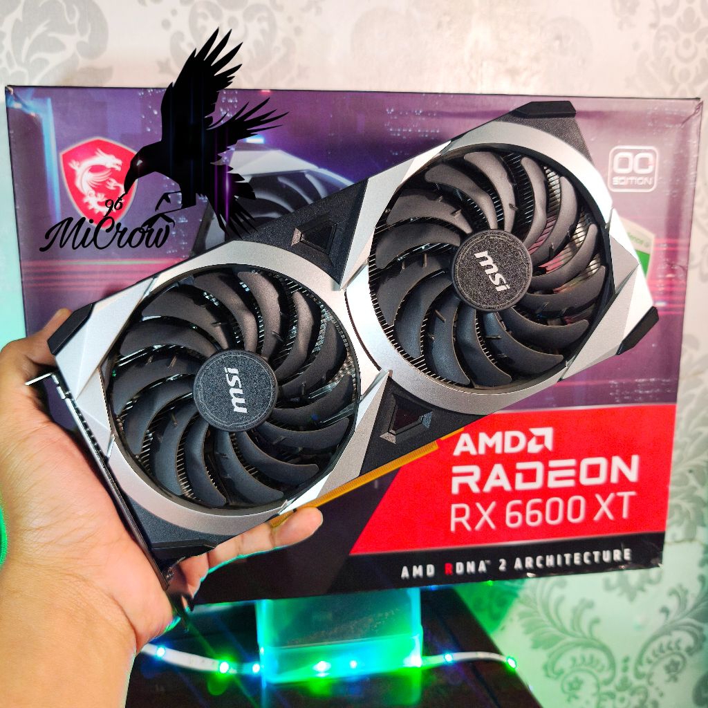 Jual VGA Radeon RX 6600 XT 8gb 128bit DDR6 DX 12 bisa untuk libas ...
