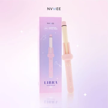 NVMEE Catokan Keriting Keramik Otomatis Libra Hair Styler New Desain Elegant TnT Beauty Shop