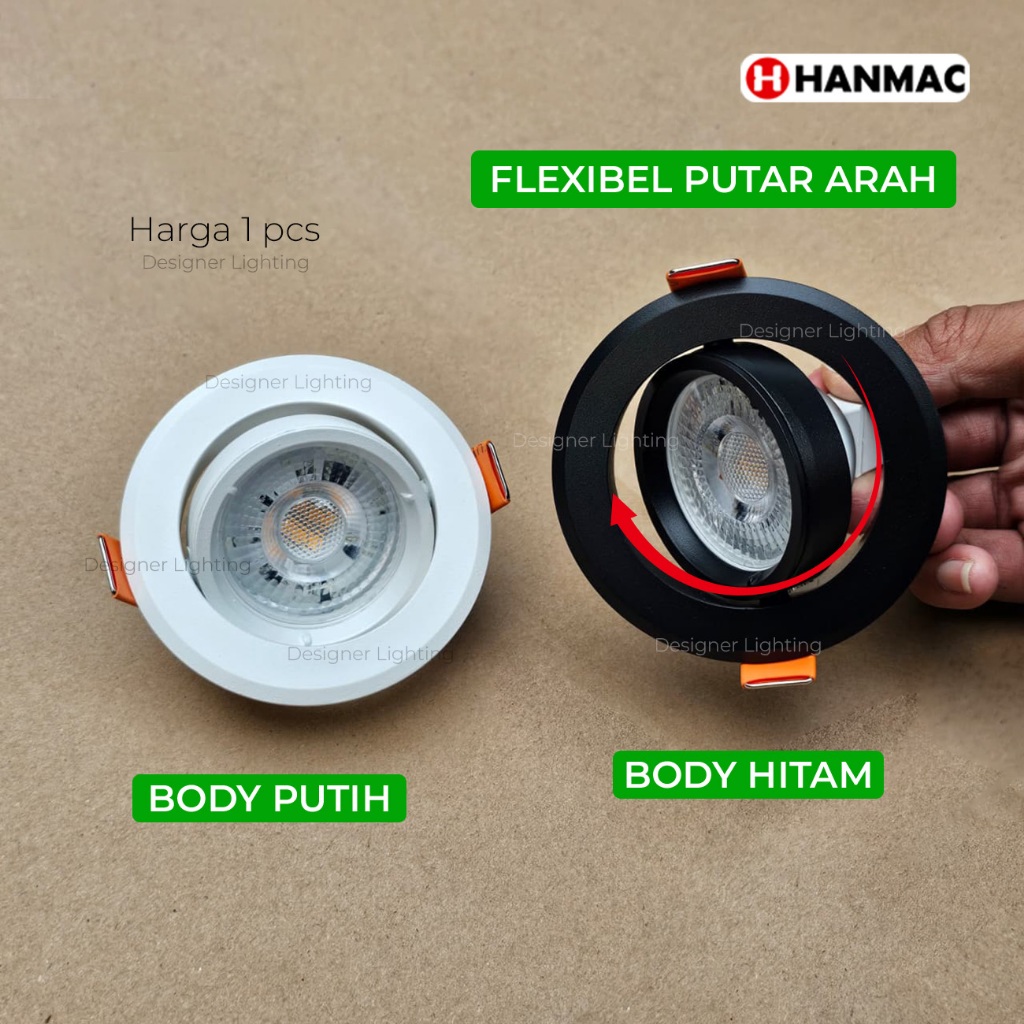 Jual Lampu downlight inbow bulat sorot tanam plafon led 6w 10w 15w ...