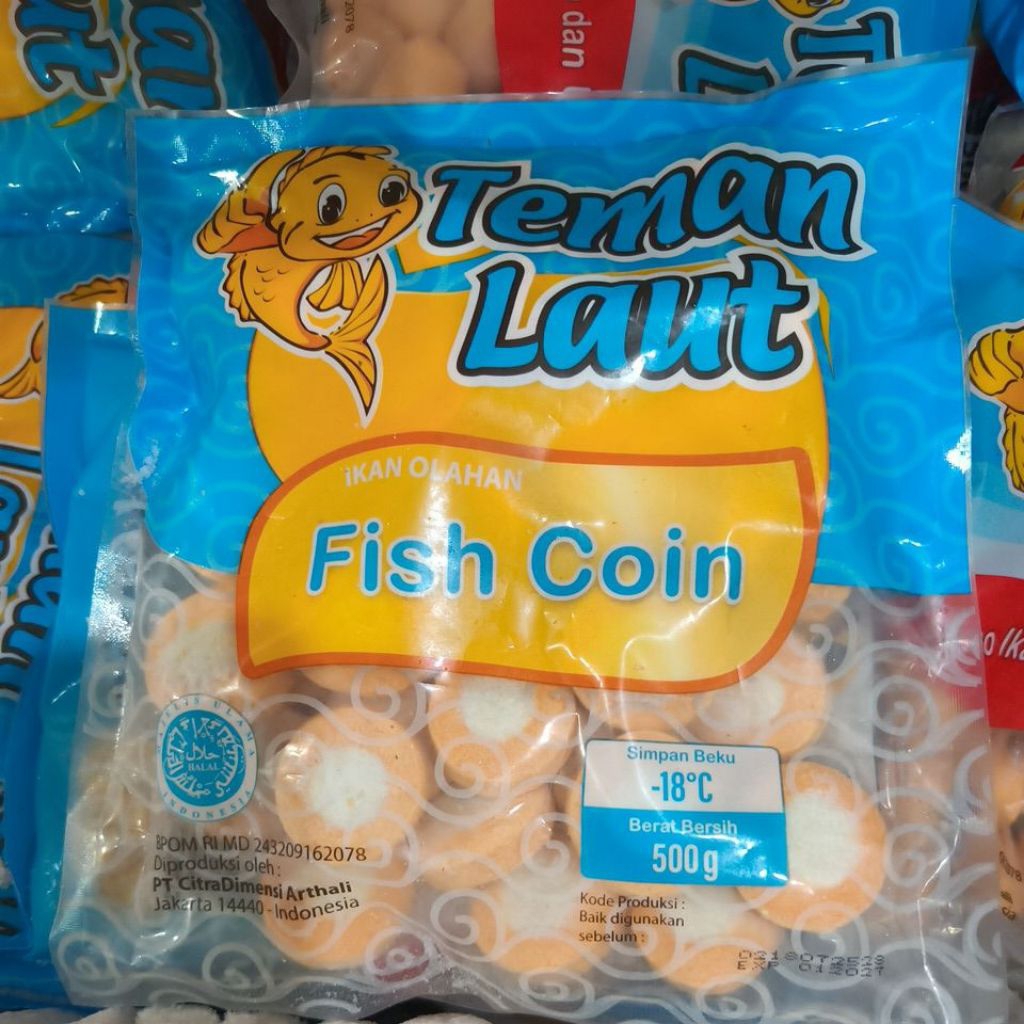 Jual Fish Coin Teman Laut 500gr | Shopee Indonesia