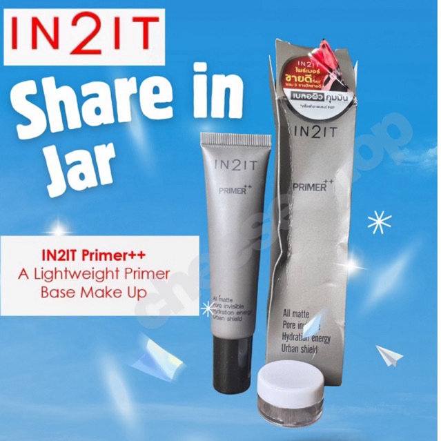 Jual SHARE IN2IT Primer++ Matte Pore Invisible | Shopee Indonesia