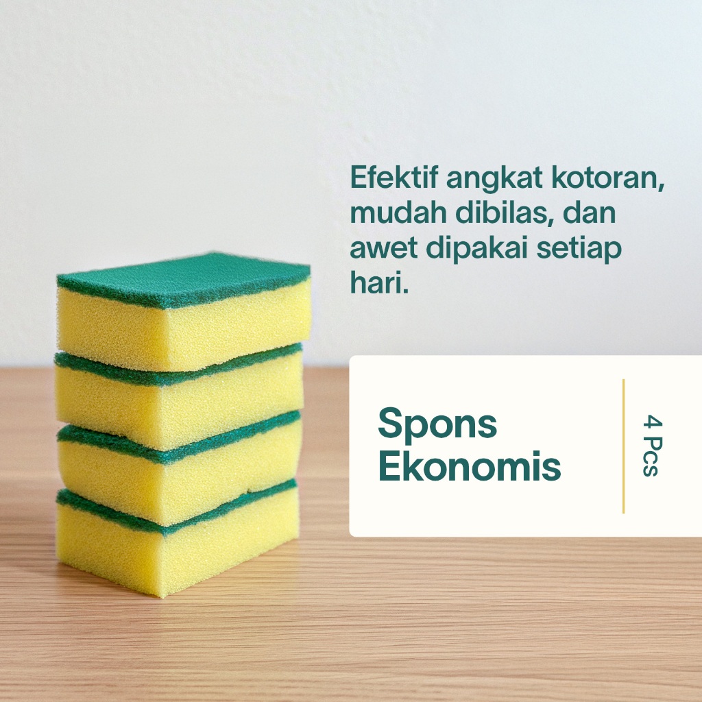 Jual Sabut Sponge Cuci Piring Durable Cleaning Sponge Spon Busa Cuci ...