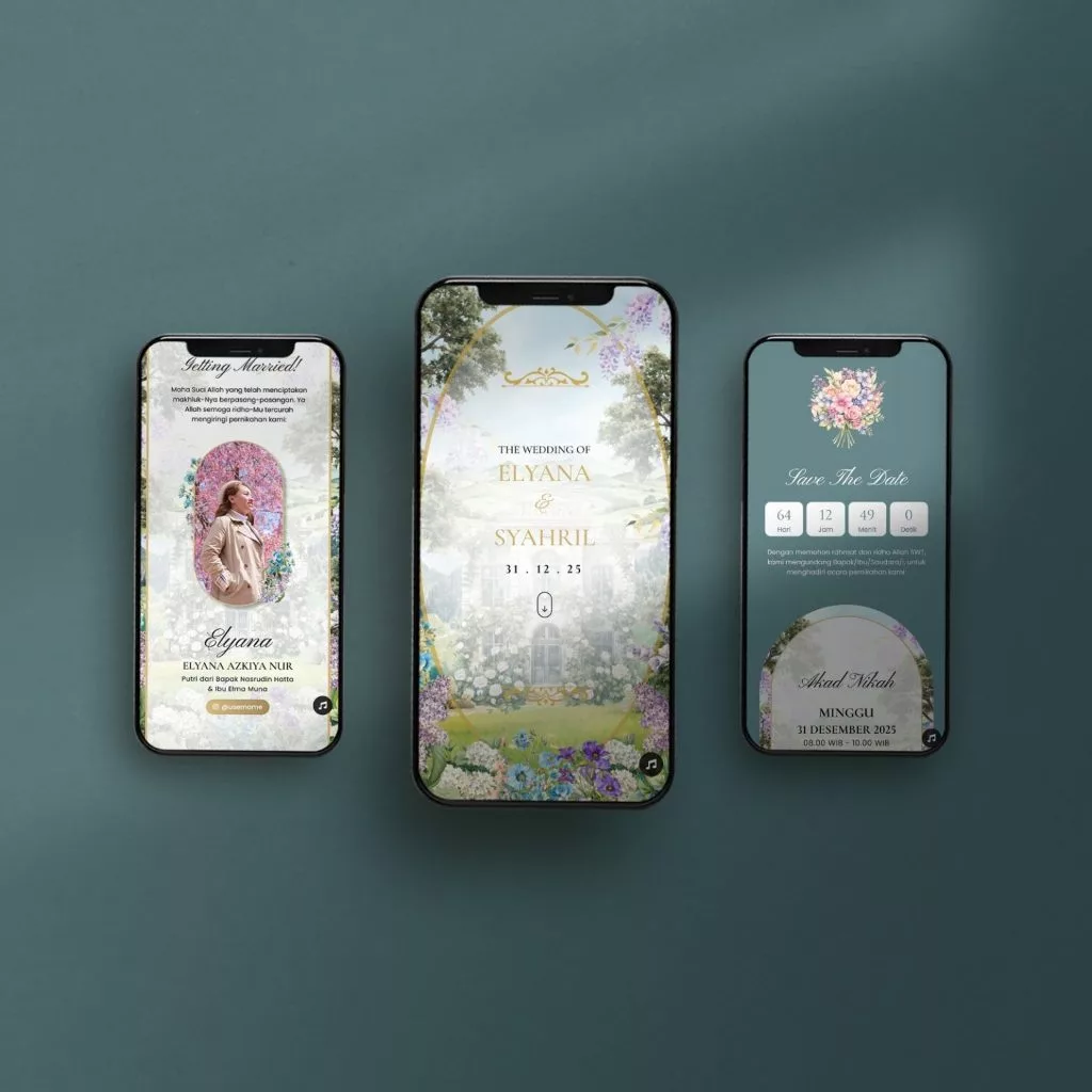 Undangan Website Pernikahan Tema Adat 1