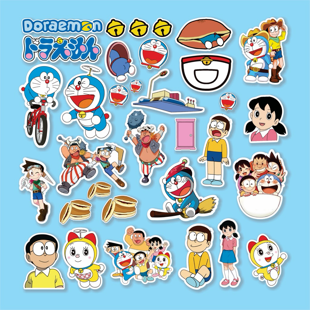 Jual STIKER DORAEMON 28PCS MINI AESTHETIC KEREN KARTUN PINTEREST UNTUK ...