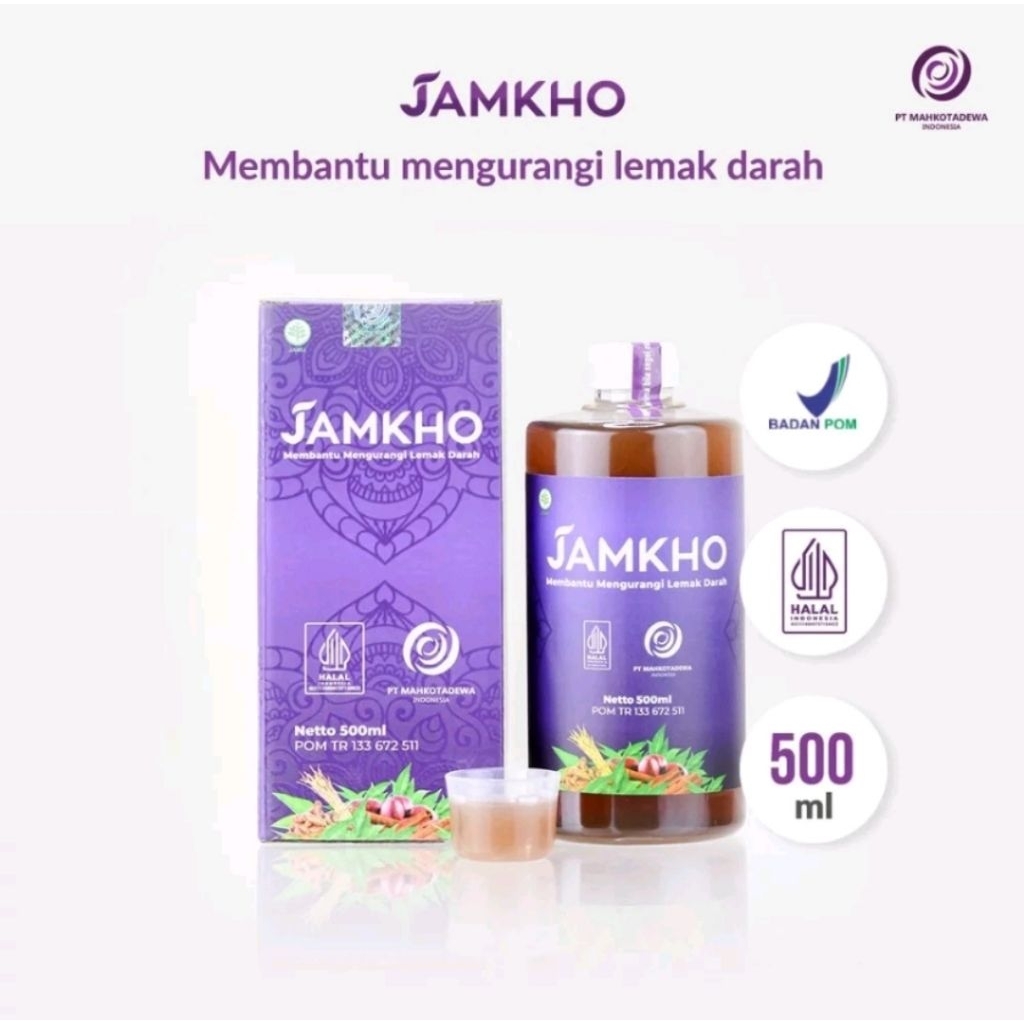 Jual JAMKHO 500ML - JAMKHO 500 ML - JAMU KHOLESTROL | Shopee Indonesia
