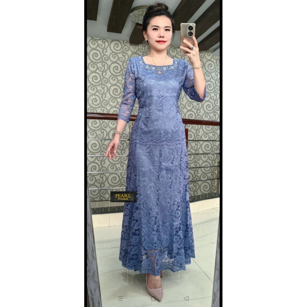 Jual Stelan Rok Kebaya Renda Payet | Shopee Indonesia