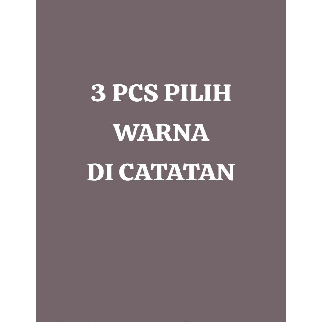 Daster Cringkle Lengan 3/4 Dapat 3 Pcs