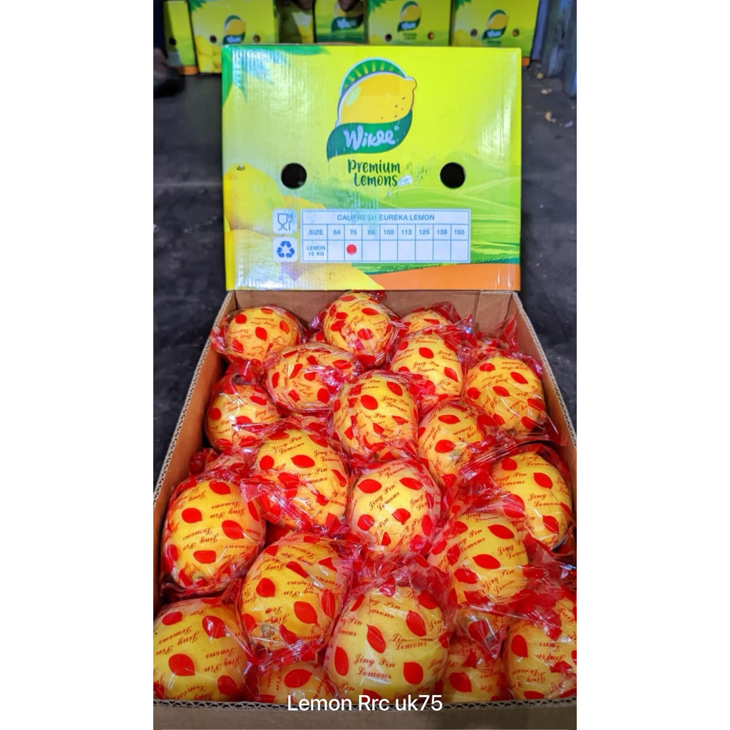 Jual LEMON IMPORT 1 DUS RRC / AUSSIE FRESH | Shopee Indonesia