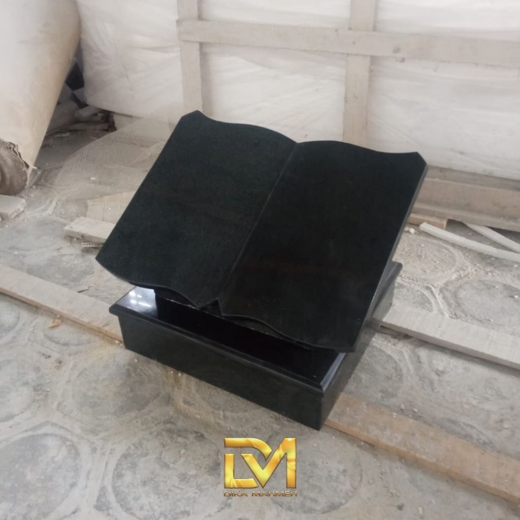 Jual Maesan Box Batu Granit Hitam Model Buku Glosy | Shopee Indonesia