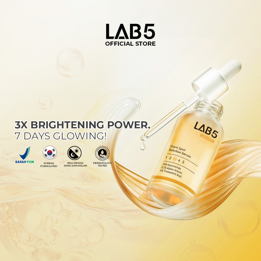 Jual LAB5 Dark Spot brightening Serum 30ml - 3x Brightening Power Serum ...