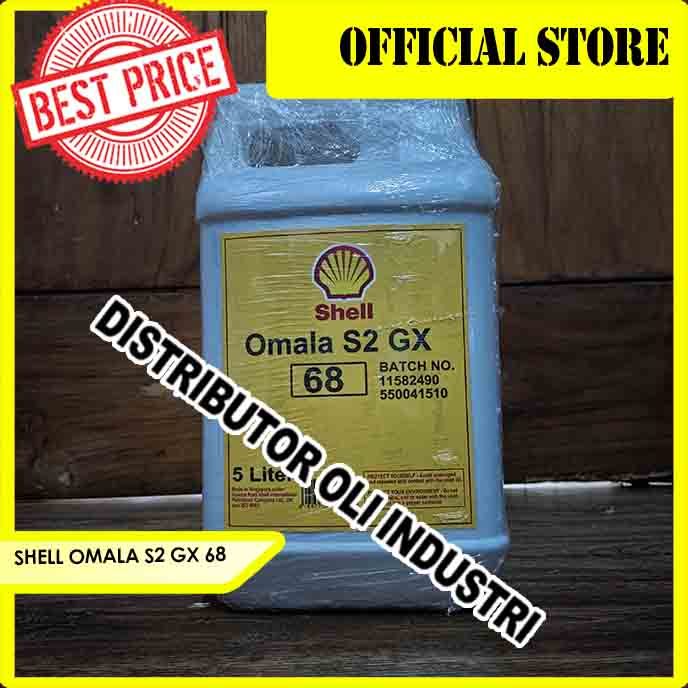 Jual SHELL OMALA S2 G / GX 68 ( 5 Liter - Ready Stock ) | Shopee Indonesia