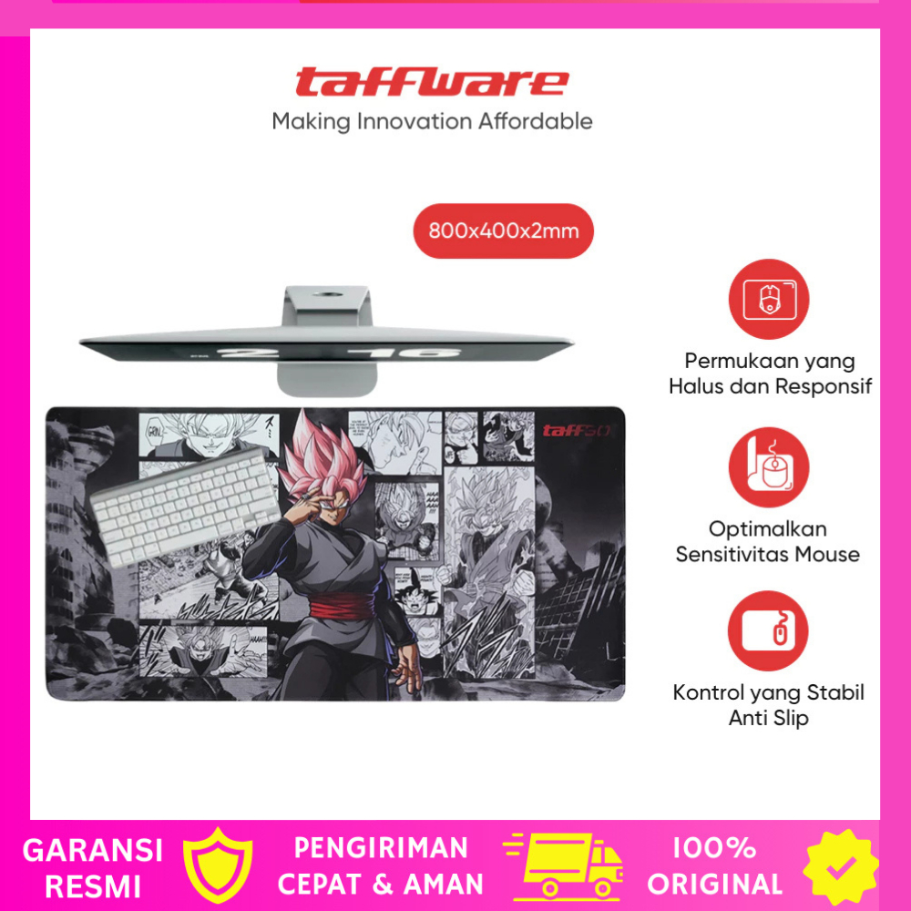 Jual Alas Mouse Gaming Mouse Pad Gaming Mouse Pad Dragon Ball Manga ...