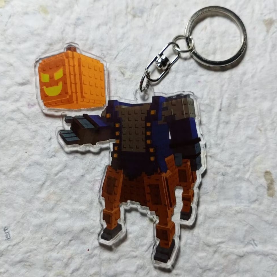 Jual ganci HEADLESS HORSEMAN Steal A Brainrot keychain gantungan kunci ...