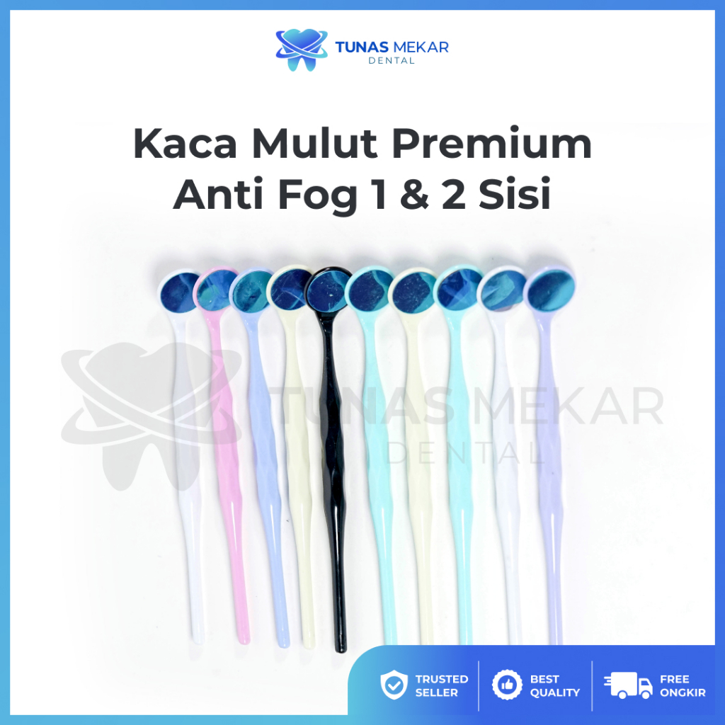 Jual Kaca Mulut Mirror Premium Anti Fog Embun 1 & 2 Sisi One & Double ...