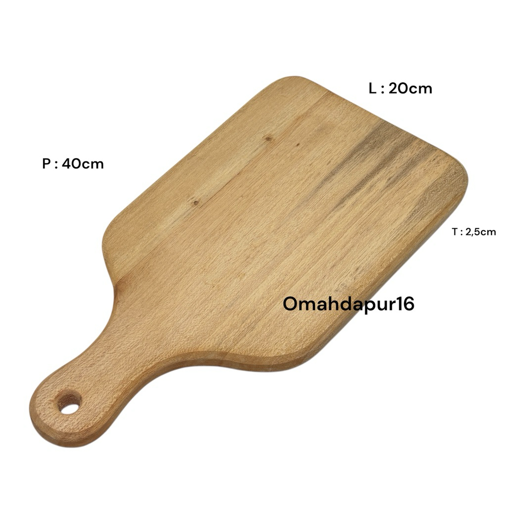 Jual Talenan Kayu Daging model Raket Tebal | Talenan Raket Kayu Talenan ...