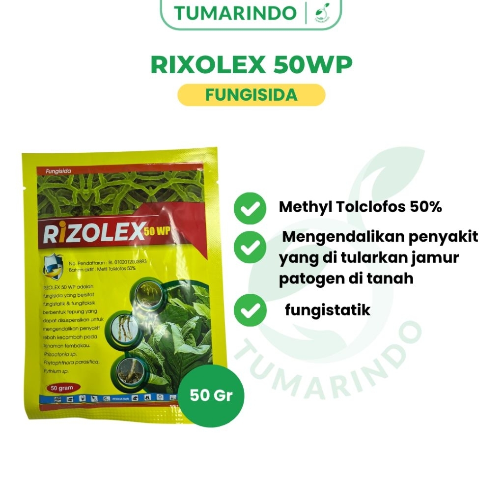 Jual Fungisida Rizolex 50 wp 50 gram | Shopee Indonesia